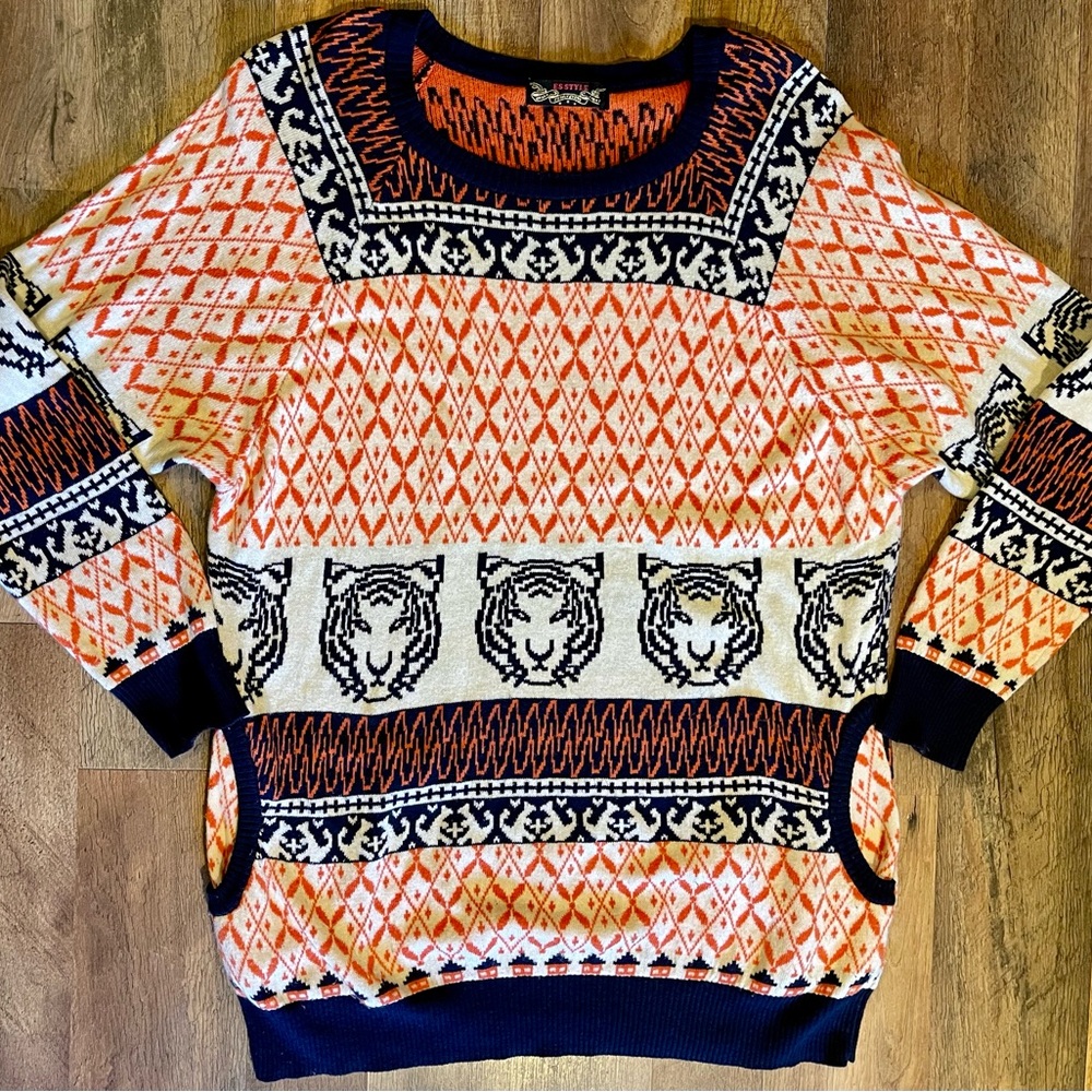 Y2K Knit Pullover Sweater